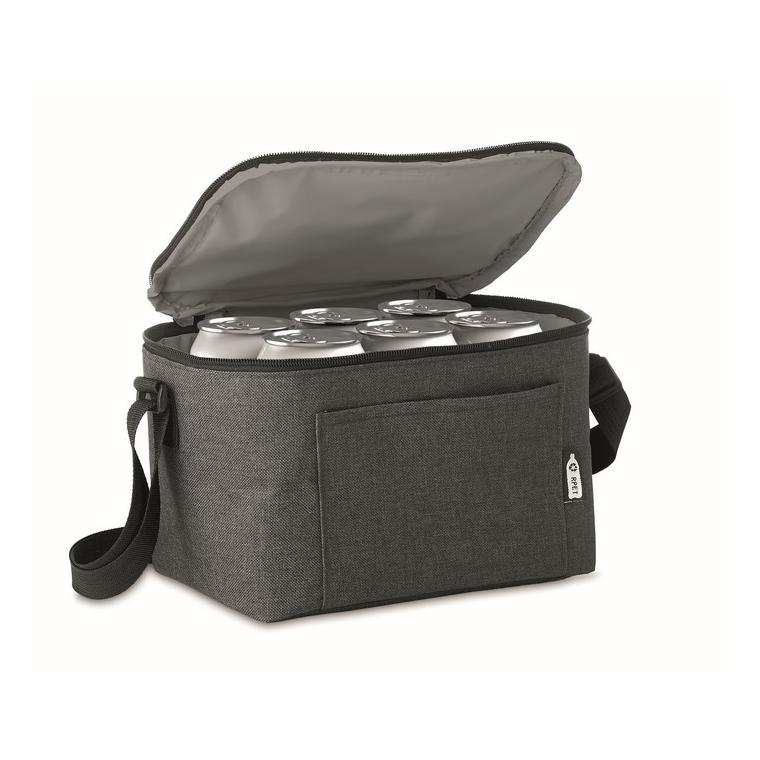 Geantă răcire din 600D RPET CUBA Negru