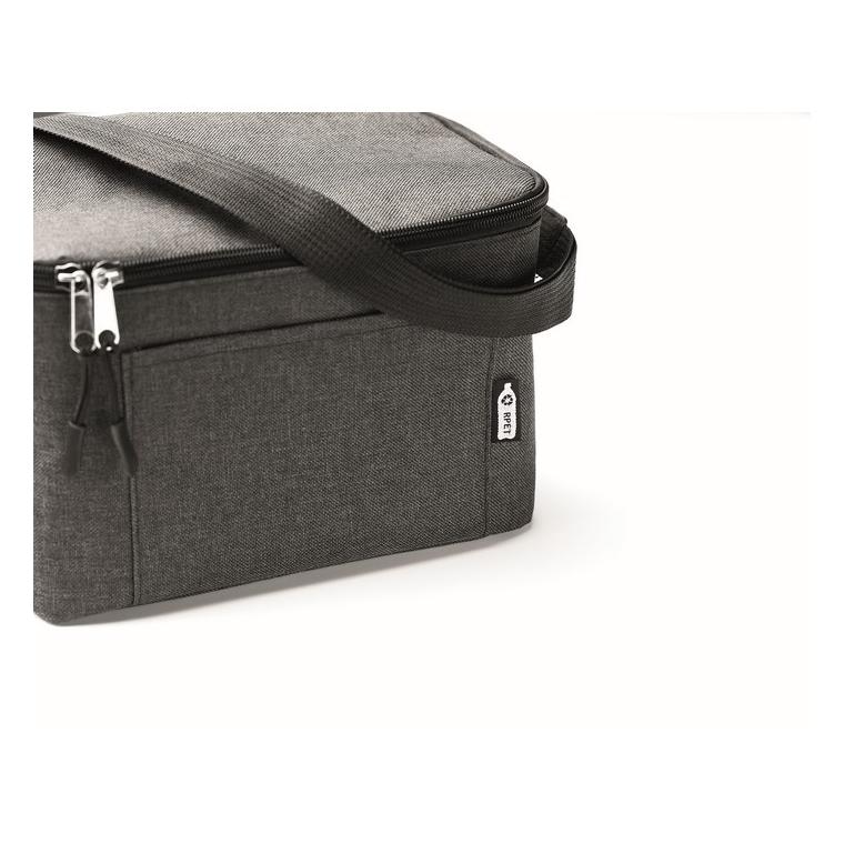 Geantă răcire din 600D RPET CUBA Negru