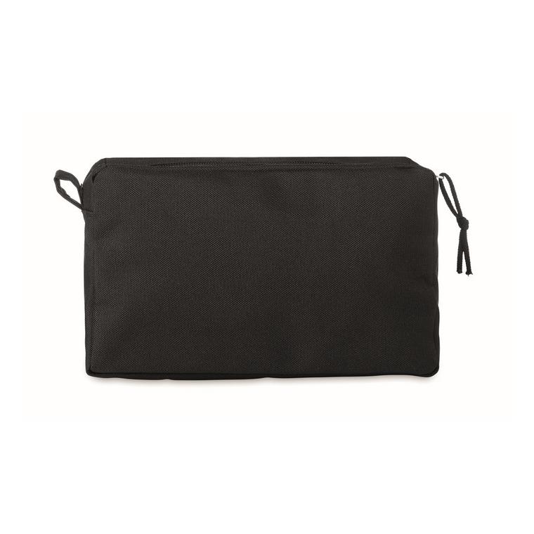 Geantă cosmetice 600D RPET BETTER & SMART Negru