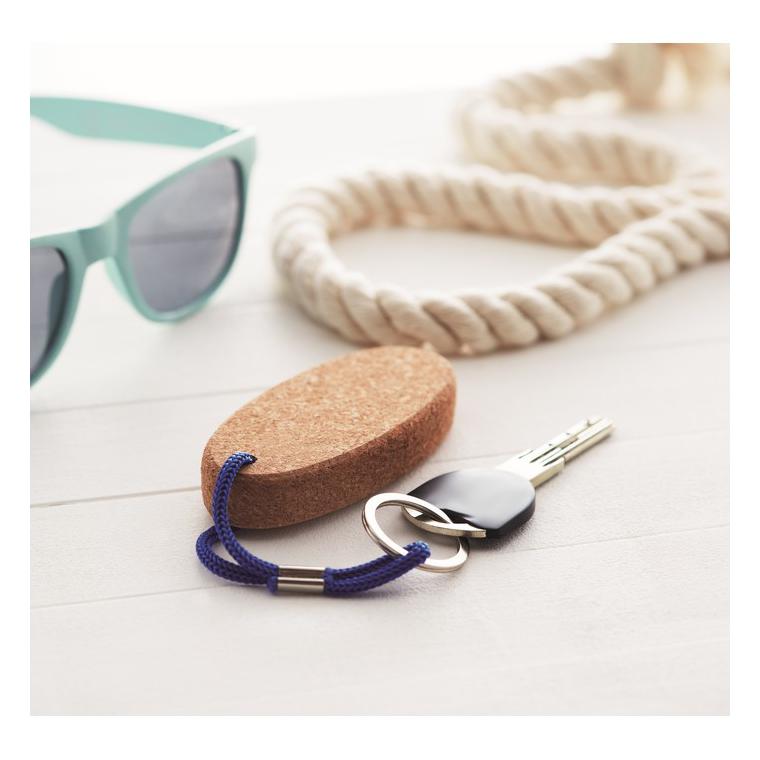 Breloc plutitor din plută BOAT Albastru regal