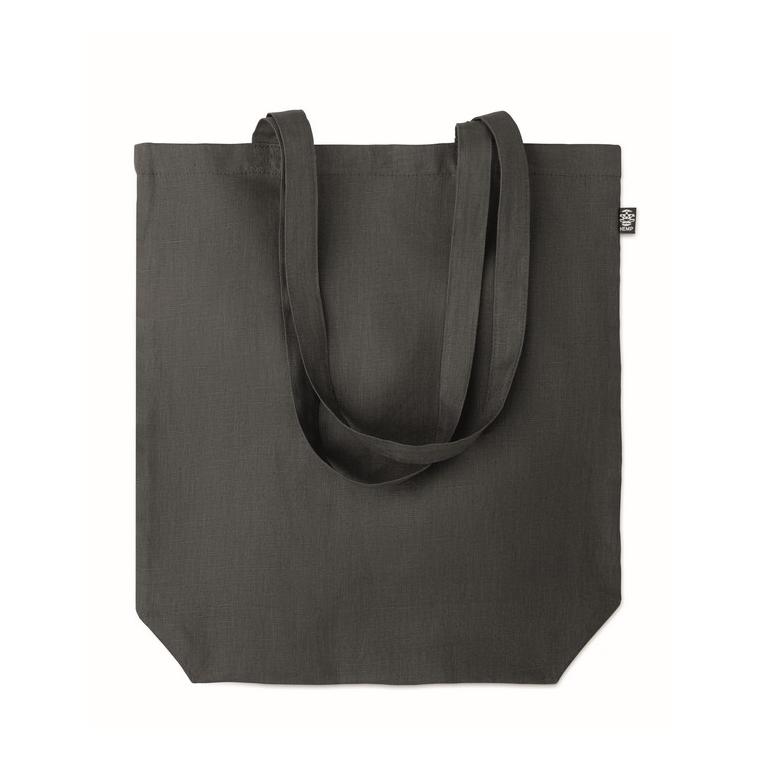 Sacoșă din cânepă 200 gr/m² NAIMA TOTE Negru