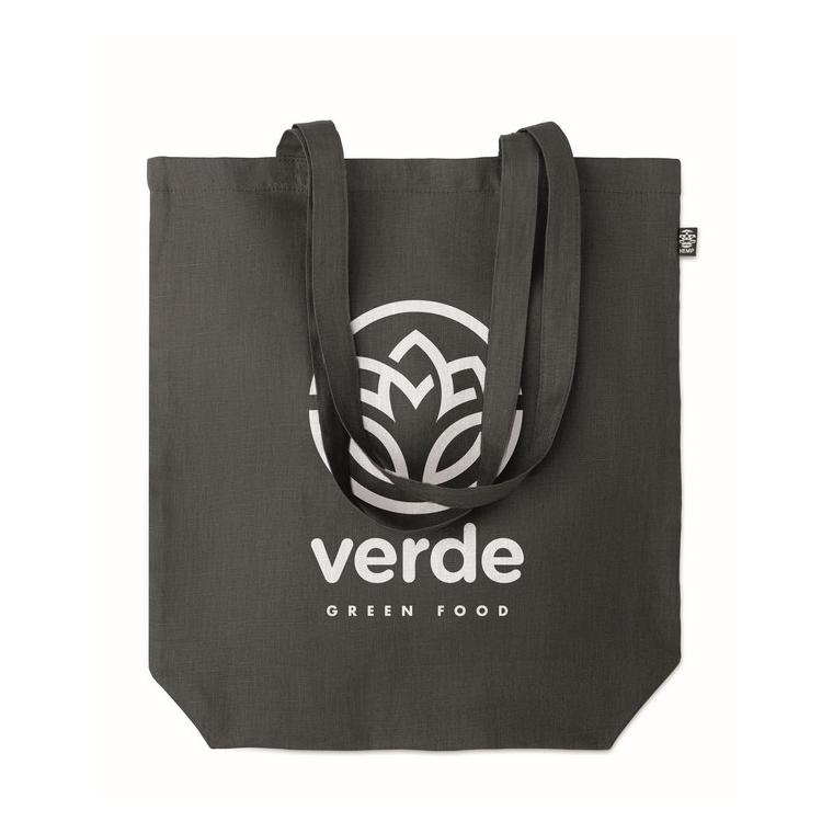 Sacoșă din cânepă 200 gr/m² NAIMA TOTE Negru