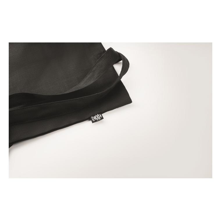 Sacoșă din cânepă 200 gr/m² NAIMA TOTE Negru