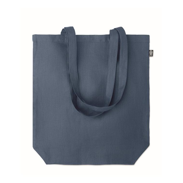 Sacoșă din cânepă 200 gr/m² NAIMA TOTE Albastru