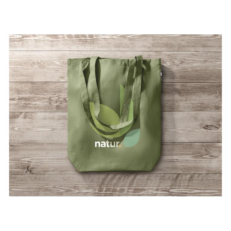 Sacoșă din cânepă 200 gr/m² NAIMA TOTE Verde