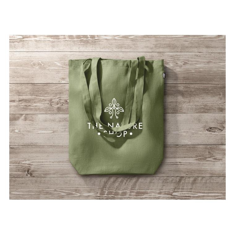 Sacoșă din cânepă 200 gr/m² NAIMA TOTE Verde