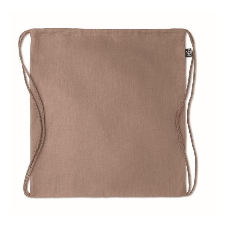 Geantă din cânepă cu șnur NAIMA BAG Maro