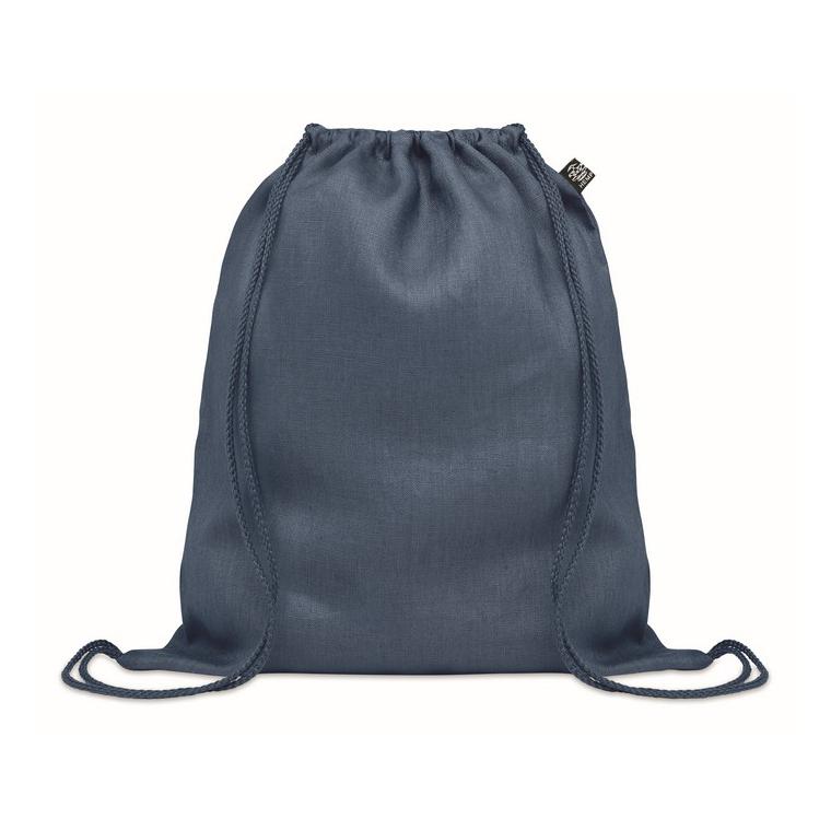 Geantă din cânepă cu șnur NAIMA BAG Albastru