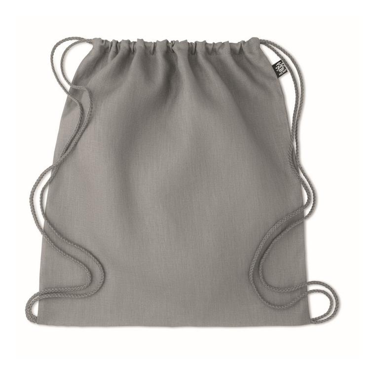 Geantă din cânepă cu șnur NAIMA BAG Gri