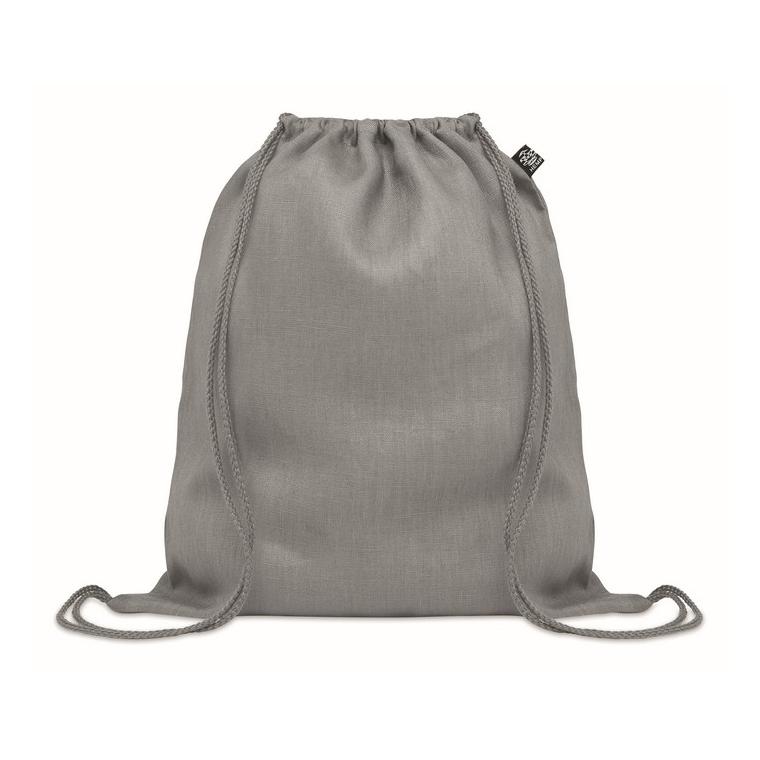 Geantă din cânepă cu șnur NAIMA BAG Gri
