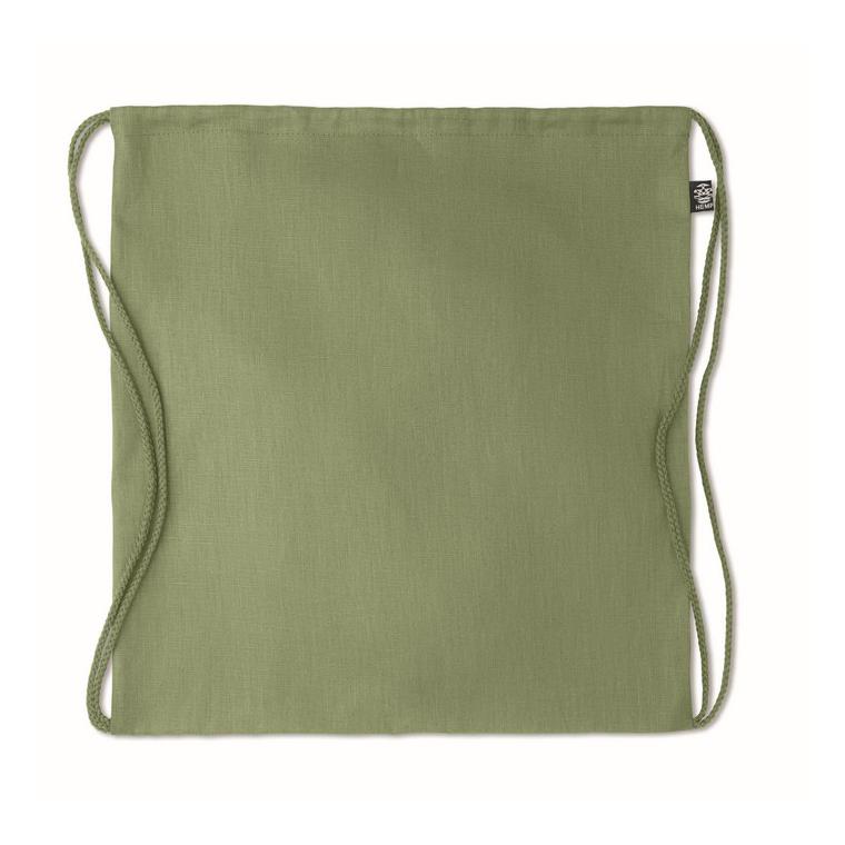 Geantă din cânepă cu șnur NAIMA BAG Verde