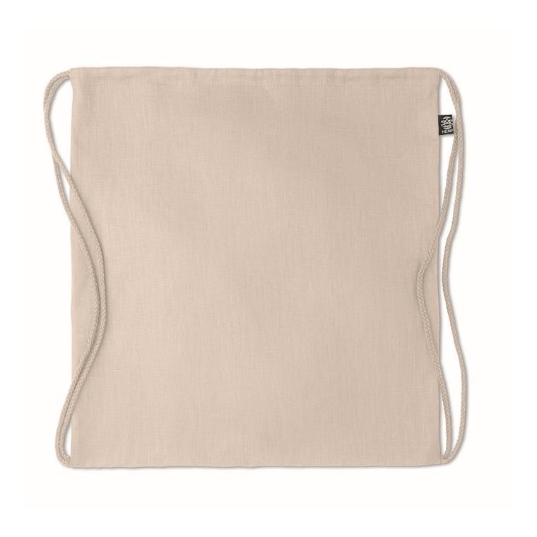 Geantă din cânepă cu șnur NAIMA BAG Bej