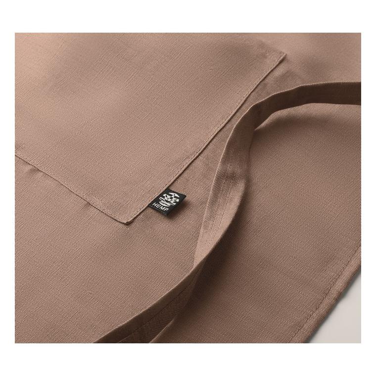 Șorț ajustabil din cânepă NAIMA APRON Maro