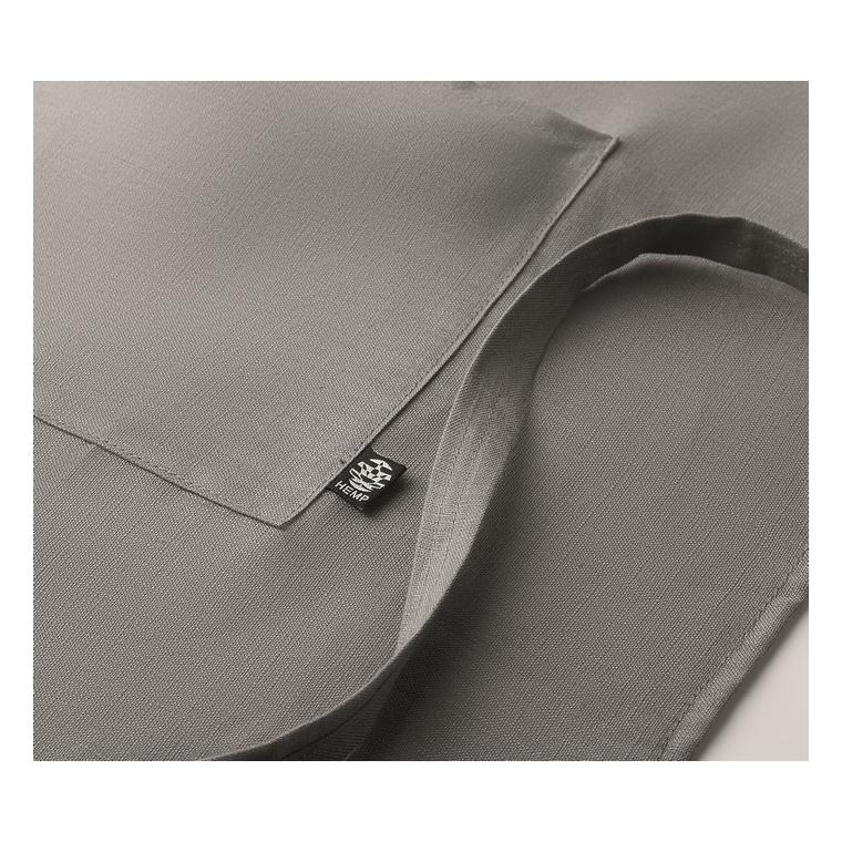 Șorț ajustabil din cânepă NAIMA APRON Gri