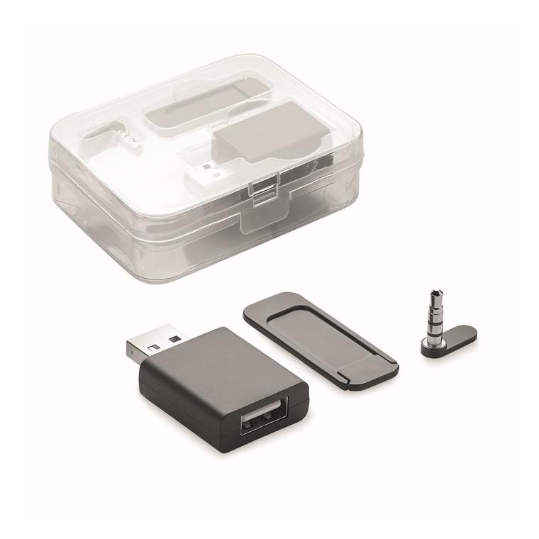 Blocker web, date și audio BLOCKER SET Negru