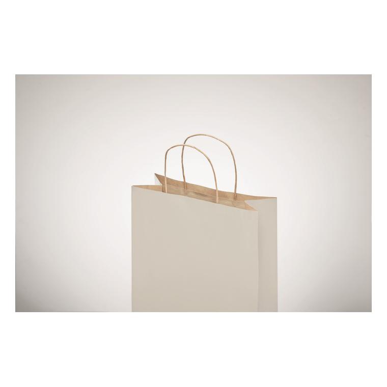 Pungă cadou mică din hârtie PAPER TONE S Alb
