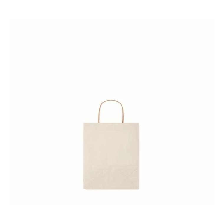 Pungă cadou mică din hârtie PAPER TONE S Alb