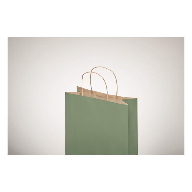 Pungă cadou mică din hârtie PAPER TONE S Verde