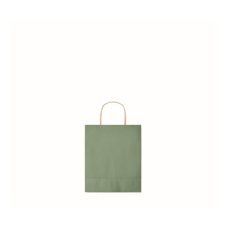 Pungă cadou mică din hârtie PAPER TONE S Verde