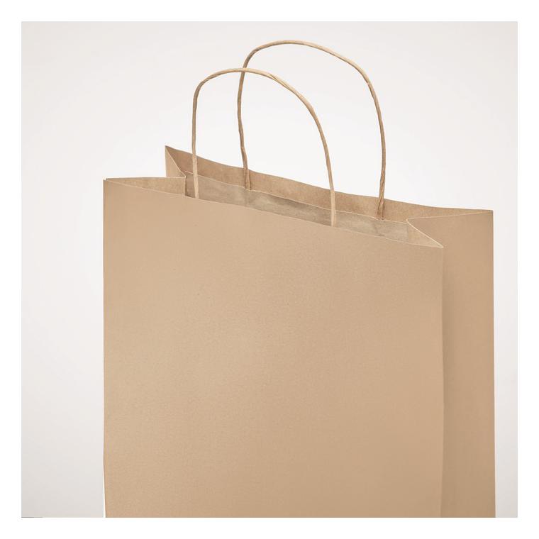 Pungă cadou mică din hârtie PAPER TONE S Bej