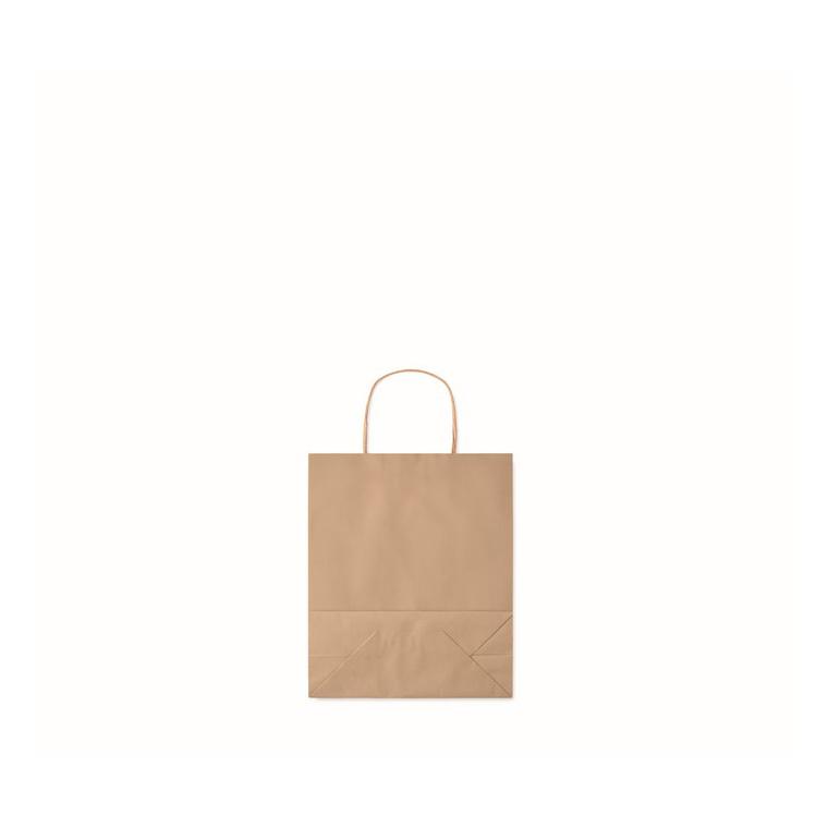 Pungă cadou mică din hârtie PAPER TONE S Bej