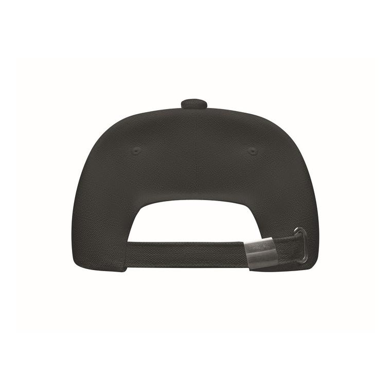 Șapcă baseball din cânepă NAIMA CAP Negru