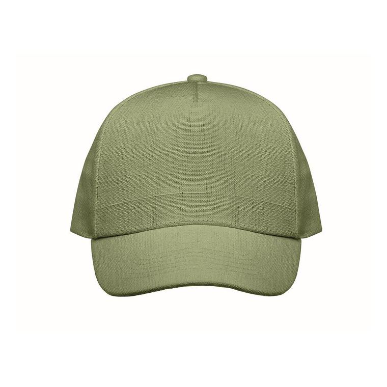 Șapcă baseball din cânepă NAIMA CAP Verde