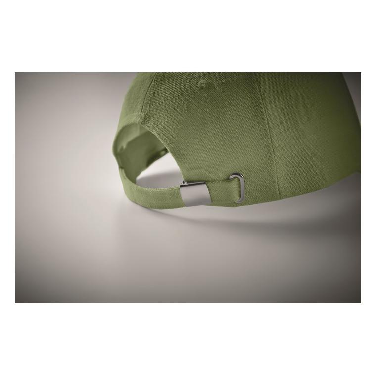 Șapcă baseball din cânepă NAIMA CAP Verde