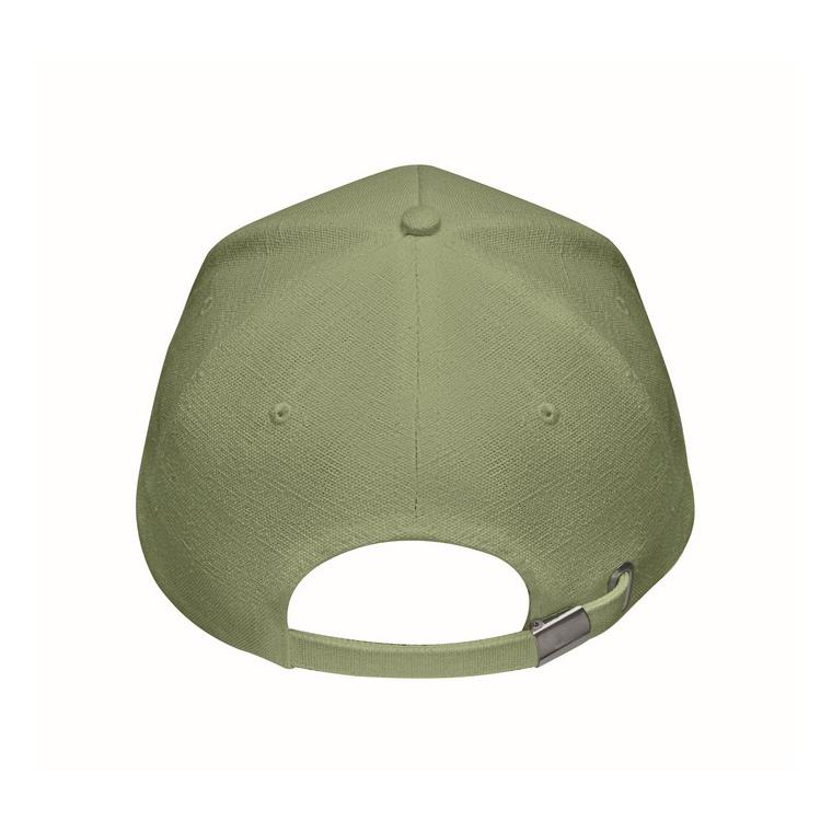 Șapcă baseball din cânepă NAIMA CAP Verde