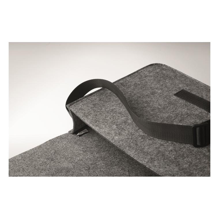 Geantă laptop fetru RPET BAGLO Gri