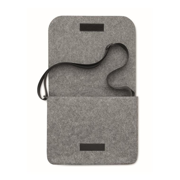 Geantă laptop fetru RPET BAGLO Gri