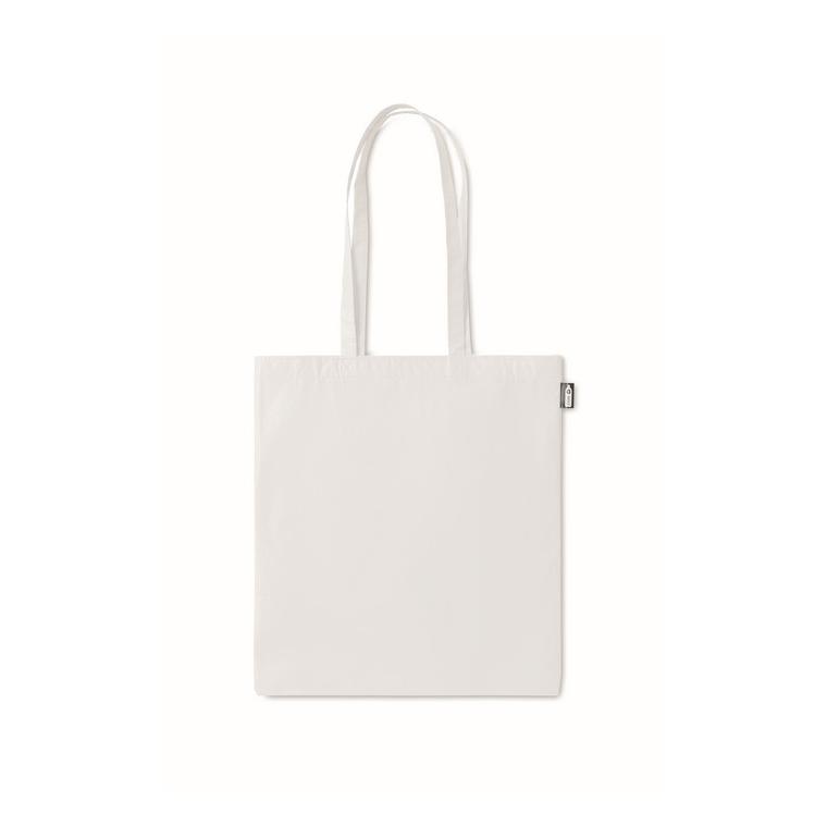 Sacoșă din RPET nețesut TOTE Alb