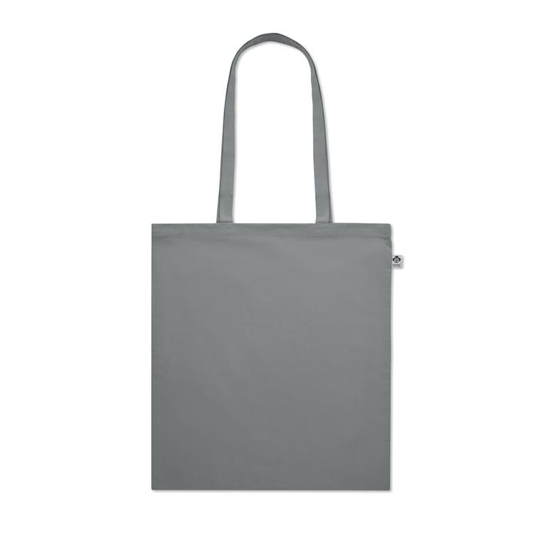 Sacoșă din bumbac organic ZIMDE COLOUR Gri