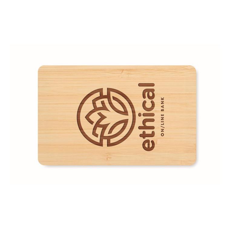 Card RFID în bambus CUSTOS + Natur