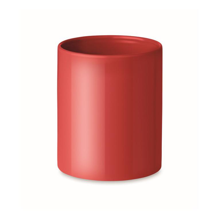 Cană ceramică colorată 300 ml DUBLIN TONE Roșu