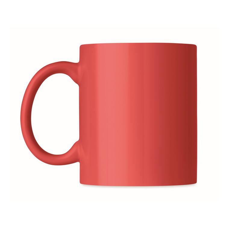 Cană ceramică colorată 300 ml DUBLIN TONE Roșu