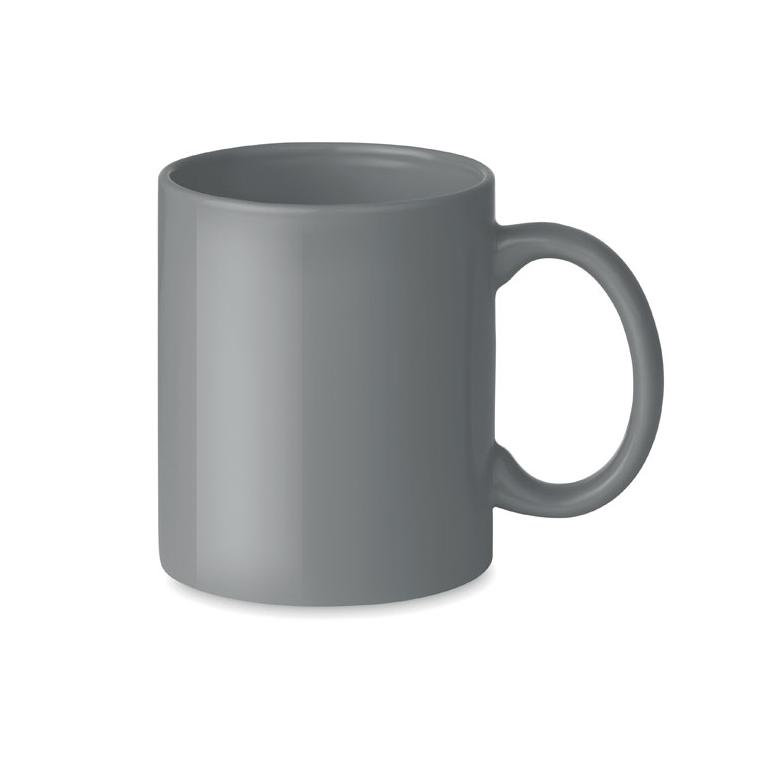 Cană ceramică colorată 300 ml DUBLIN TONE Gri
