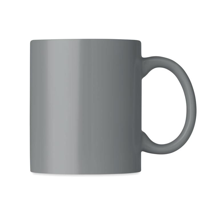 Cană ceramică colorată 300 ml DUBLIN TONE Gri
