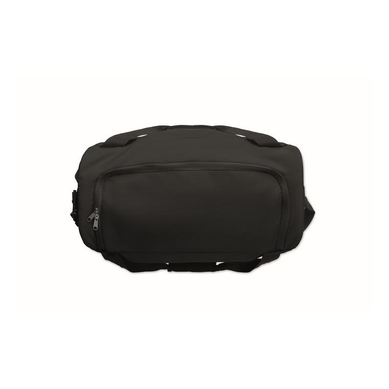 Geantă sport 600D RPET TERRA + Negru