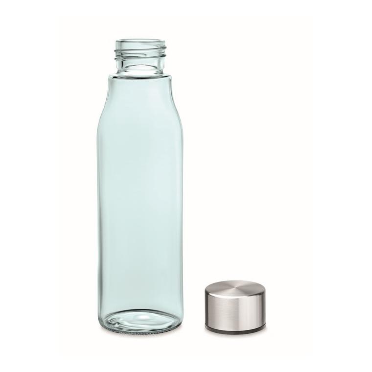 Recipient de băut,sticlă500 ml VENICE Albastru transparent