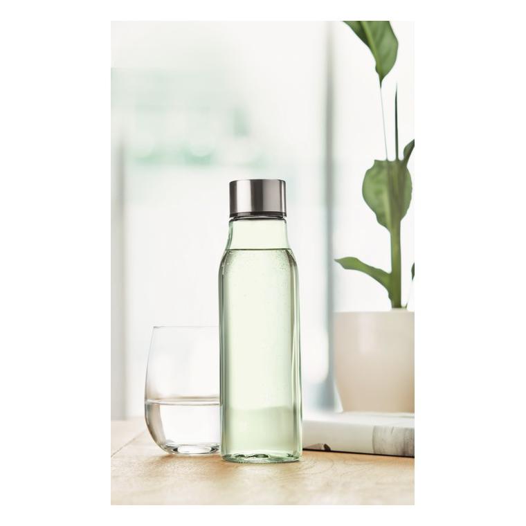 Recipient de băut,sticlă500 ml VENICE Verde transparent