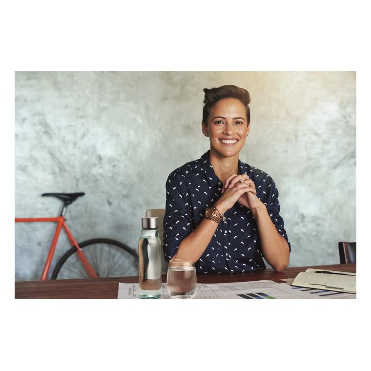 Recipient de băut,sticlă500 ml VENICE Verde transparent