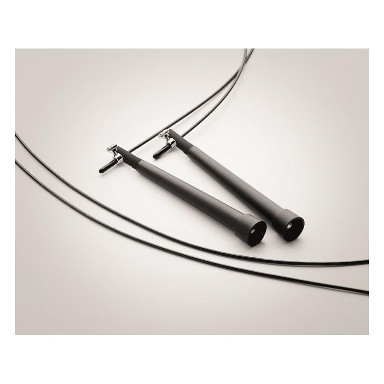 Coardă pentru sărituri rapide SNEL Negru