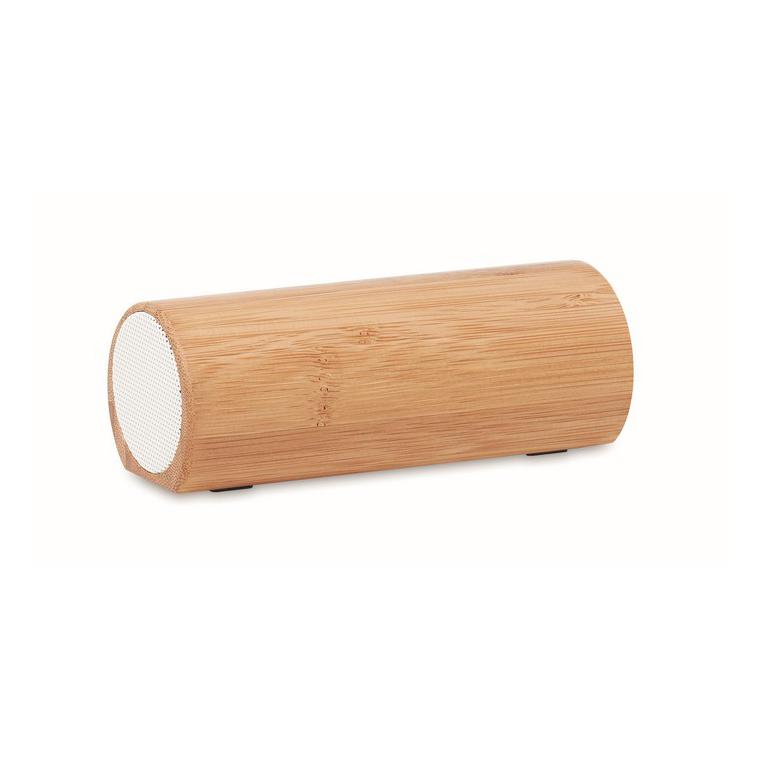 Boxă wireless din bambus 2x5W SPEAKBOX Natur