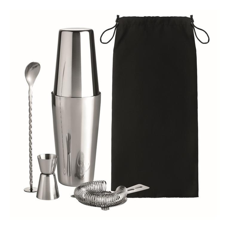 Set cocktail 750 ml BOSTON Argintiu lucios