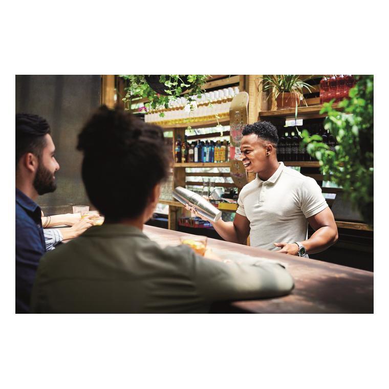 Set cocktail 750 ml BOSTON Argintiu lucios