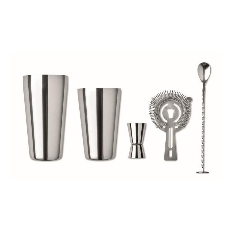 Set cocktail 750 ml BOSTON Argintiu lucios