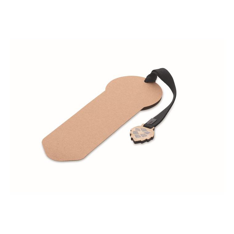 Semn de carte cu semințe pin GROWBOOKMARK™ Bej