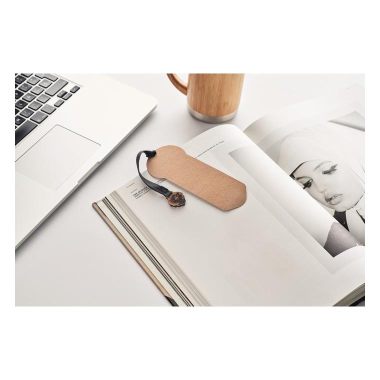 Semn de carte cu semințe pin GROWBOOKMARK™ Bej