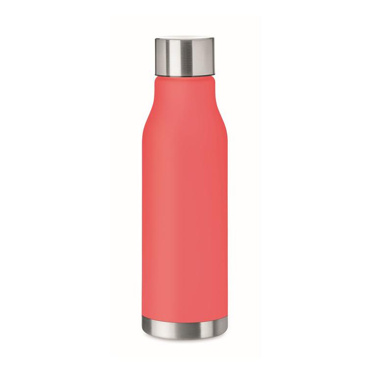 Sticlă RPET de 600ml GLACIER RPET Roșu transparent